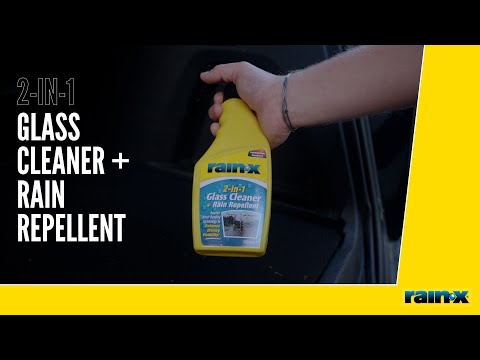 Is Rain X 2 In 1 Glass Cleaner Ammonia Free