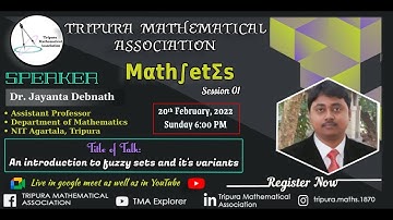 Mαth∫etΣs - Session 01 - An introduction to fuzzy sets and it