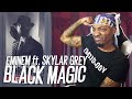 Eminem  Ft. Skylar Grey  Black Magic (REACTION!!!)