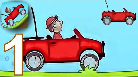 Hill Climb Racing - Gameplay Walkthrough Part 1 - 758m: Jeep (iOS,Android)