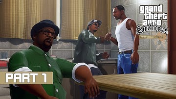 GTA San Andreas Definitive Edition Gameplay Walkthrough Part 1 HD (No Commentary)