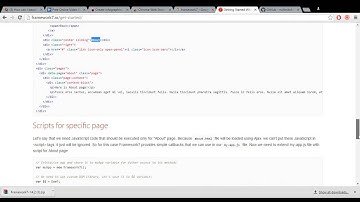 Introduction to framework7