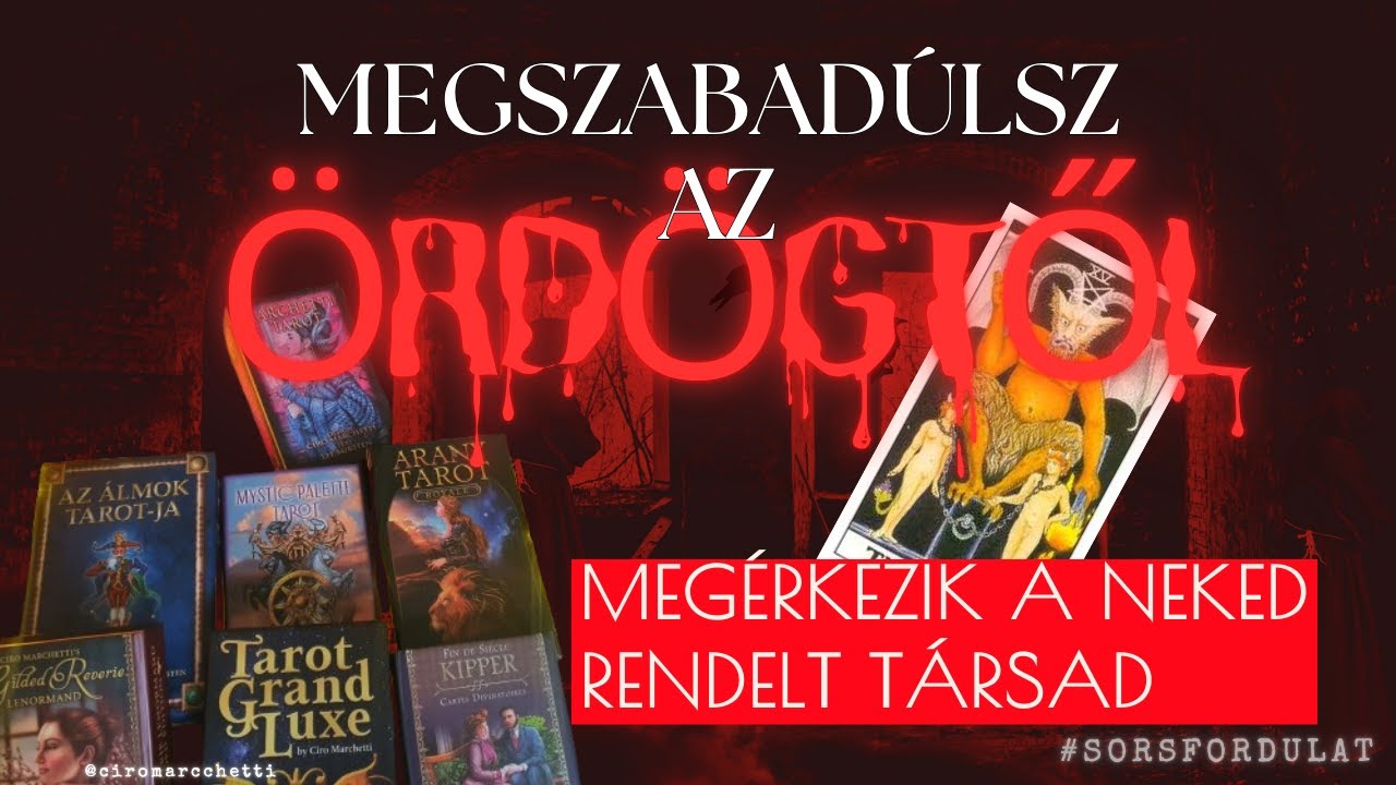 SORSFORDULAT😍Őt fentről kűldik neked. Melléd áll és segít kiszabadulni egy ördögi👹személy fogságából