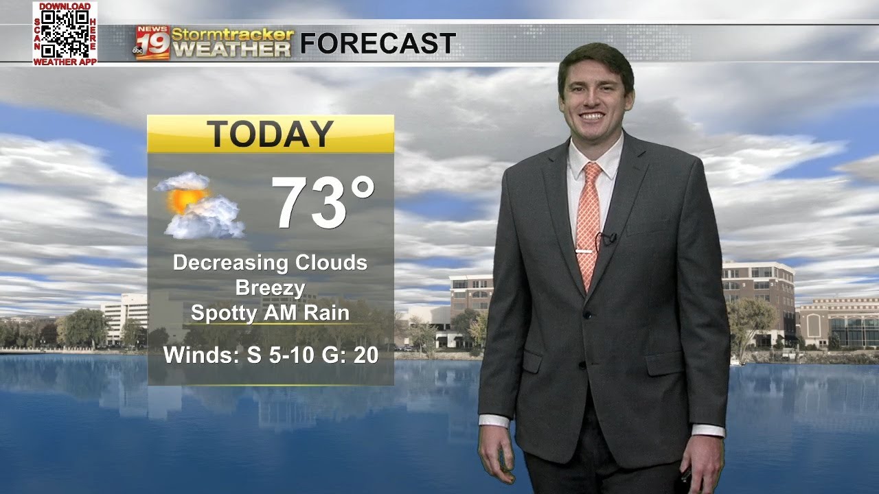 Temperatures dip for the middle of the week - YouTube