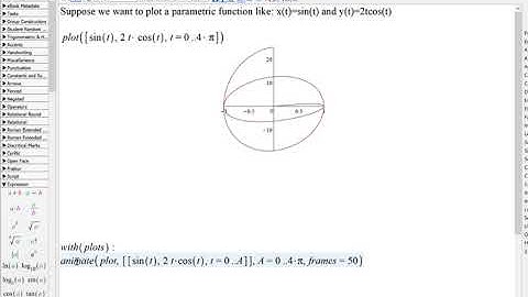 Calculus 2: M5D2 Parametric and polarplots with animation