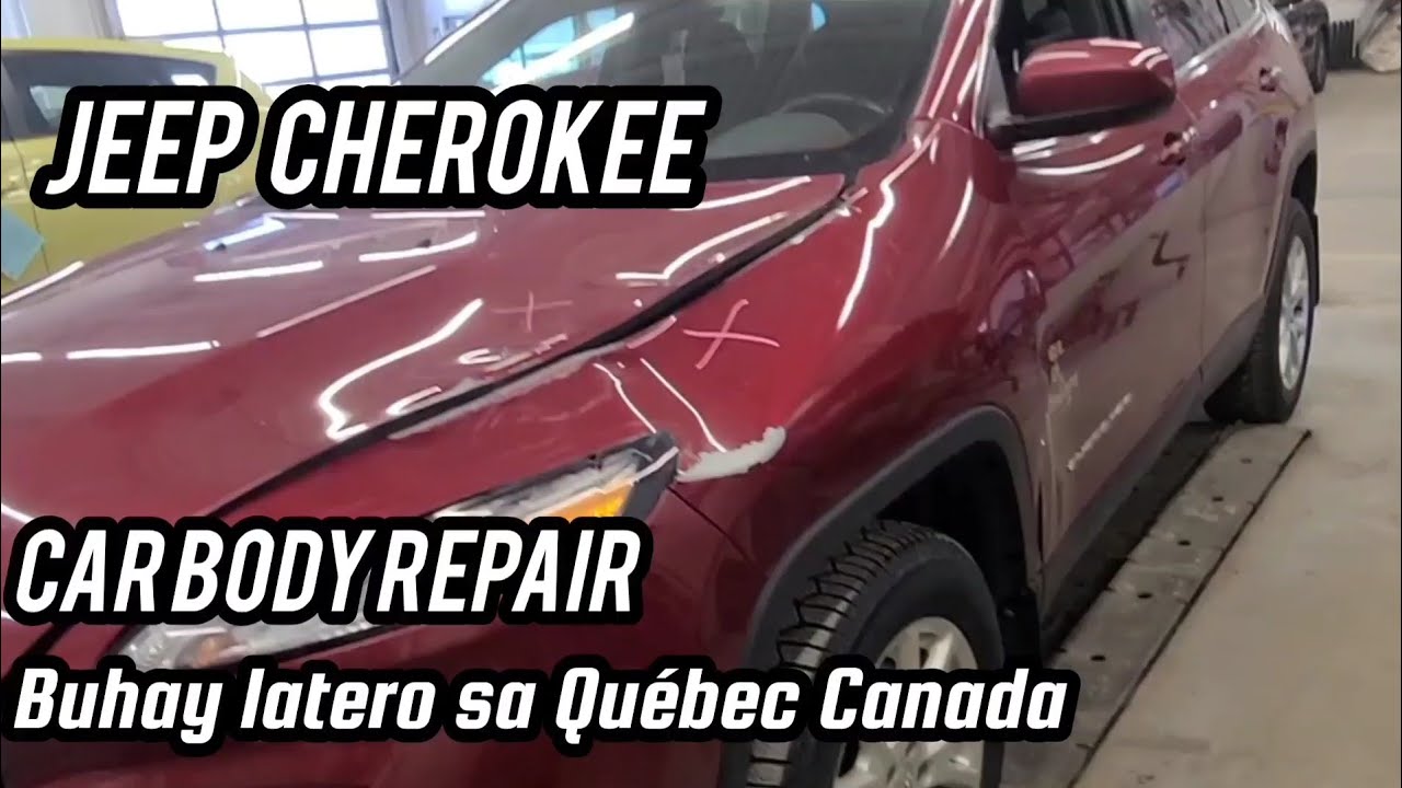 car body Repair jeep Cherokee ,buhay latero sa Québec Canada, Auto body