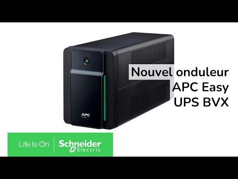 Découvrez le nouvel onduleur APC Easy UPS BVX