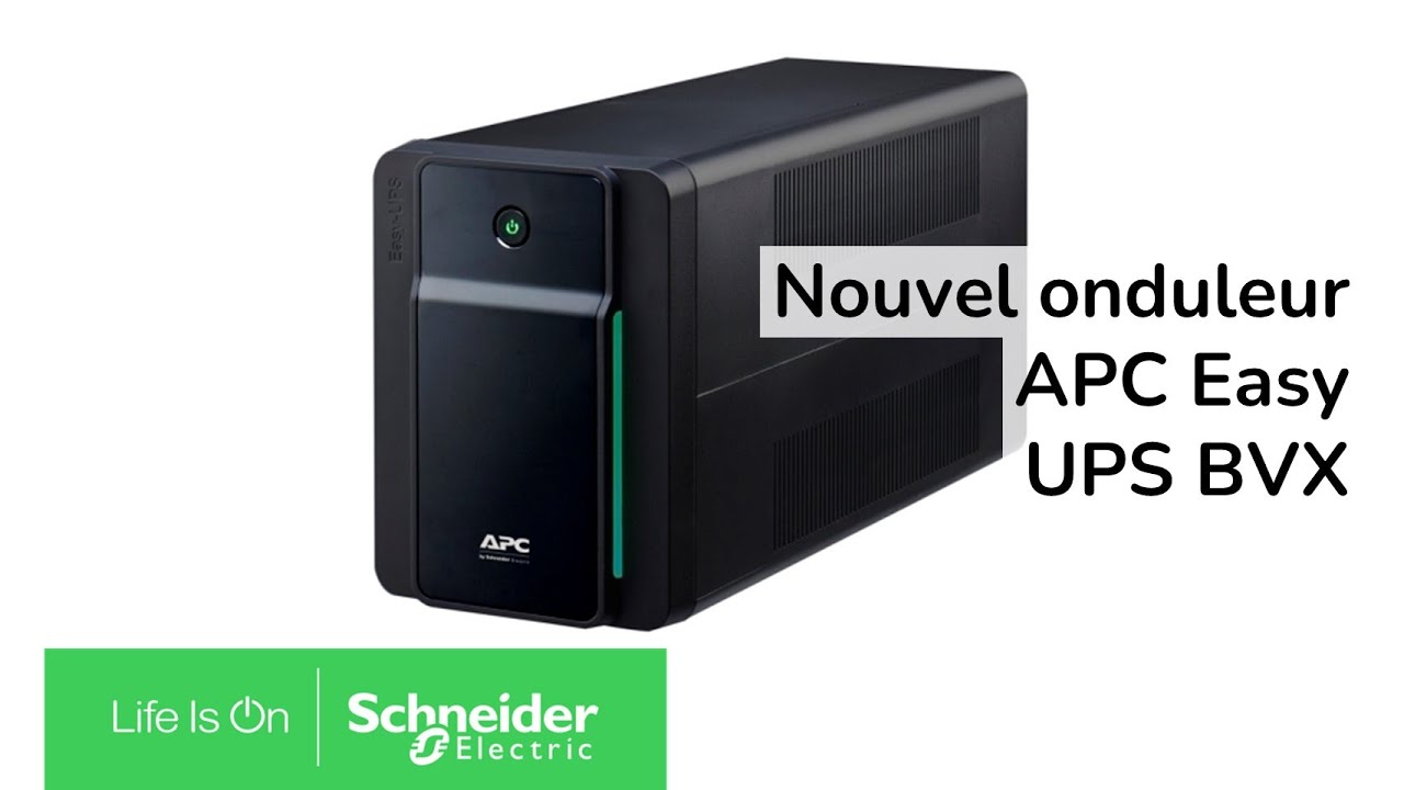 Découvrez le nouvel onduleur APC Easy UPS BVX 