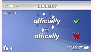 How to play Spell It Right game | Free online games | MantiGames.com screenshot 4