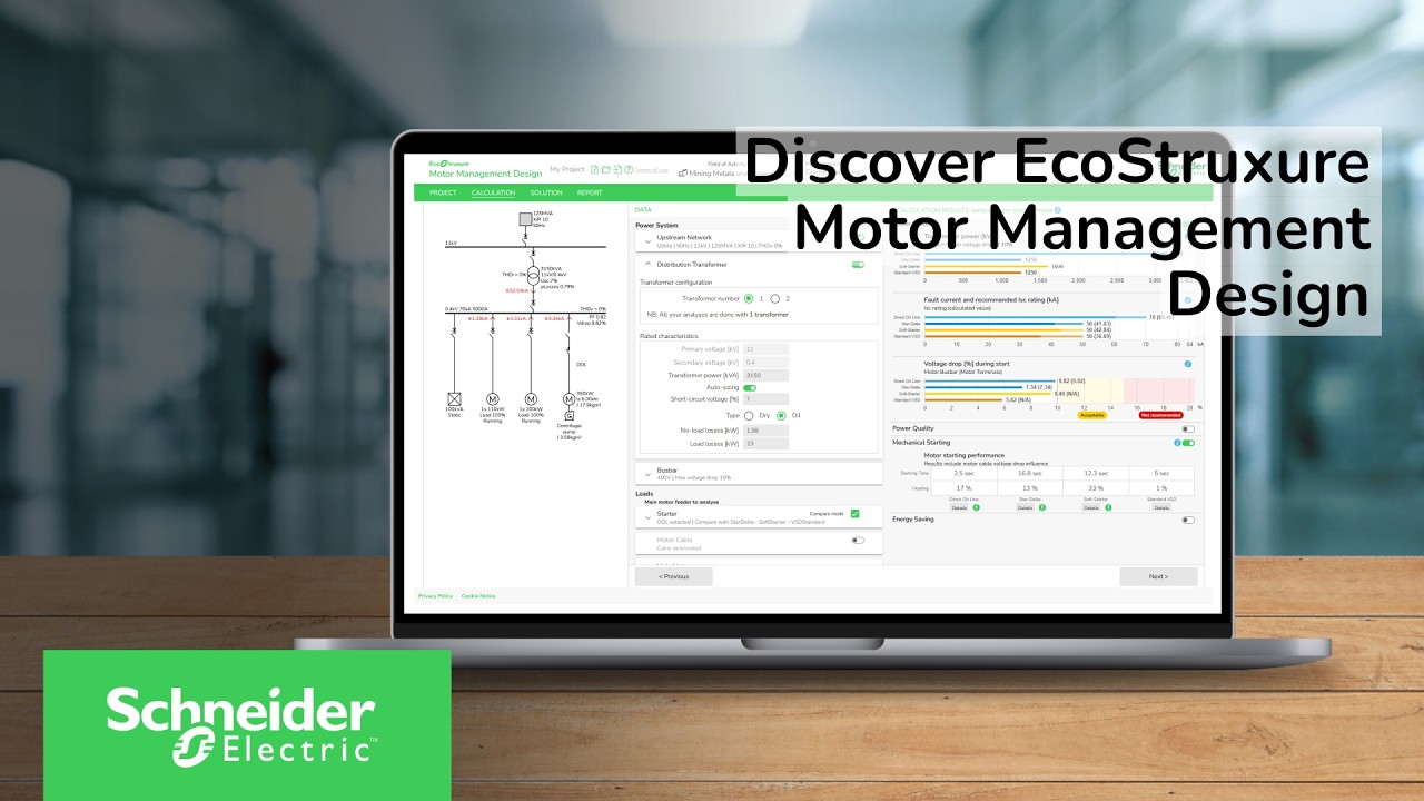 Discover EcoStruxure Motor Management Design | Schneider Electric - YouTube