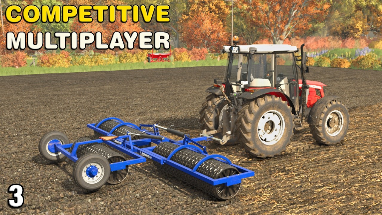 FIRST CROP IN THE GROUND, WHAT DID I PLANT? Competitive Multiplayer The Pichonnière Valley FS25 Ep3