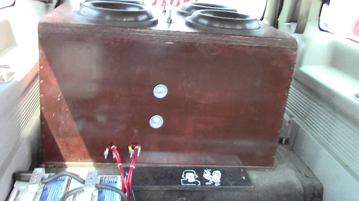 4 SUNDOWN X 12S ON SCV 6000D AMP BEATING HARD!