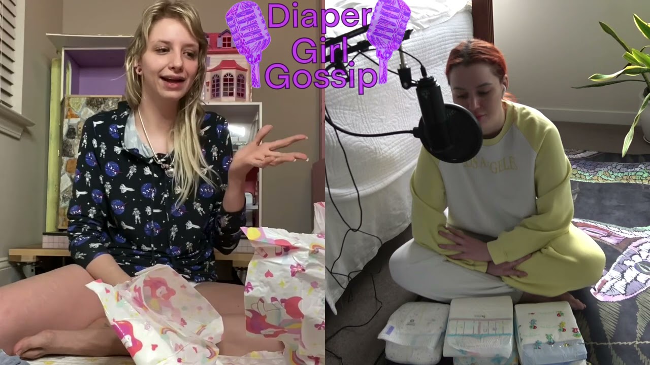 In diapers girls Diaper Stories