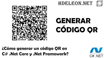¿Cómo generar un código QR en C# .Net Core y .Net Framework? | itextsharp
