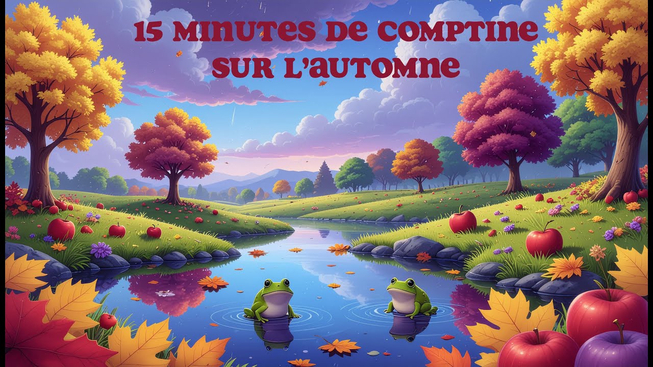 15 MINUTES DE COMPTINE/CHANSON SUR L'AUTOMNE- Pour enfants Remix 2025