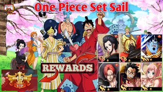 One Piece Set Sail Gameplay - Free VIP 15 + Sp Sss Ss Hero | OP Game RPG Android