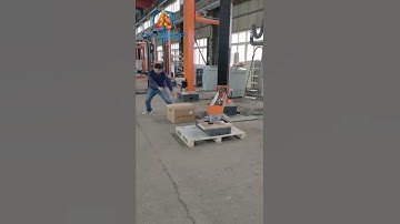Column palletizer stacking