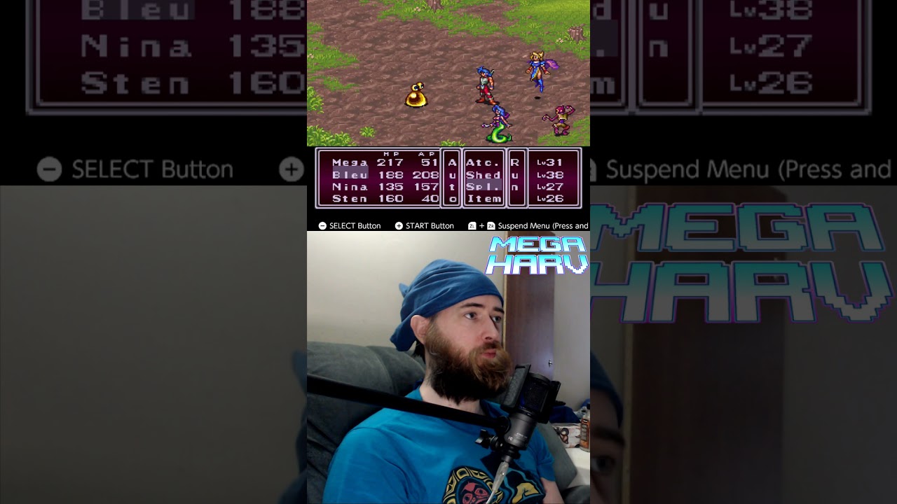 Defeating One K. Sludge Breath of Fire II 