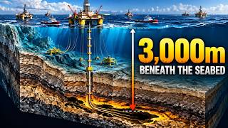 How Offshore Rigs Extract Oil 3,000m Beneath the Seabed