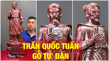 Hưng đạo đại vương : Trần Quốc Tuấn - gỗ vương mộc tử đàn #vuongmoctudan #tranquoctuan