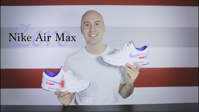 Tutor inyectar promedio Nike Air Max Zero Review | Nike Air Max Zero Unboxing | Nike AIr Max Zero  On FEET! - YouTube