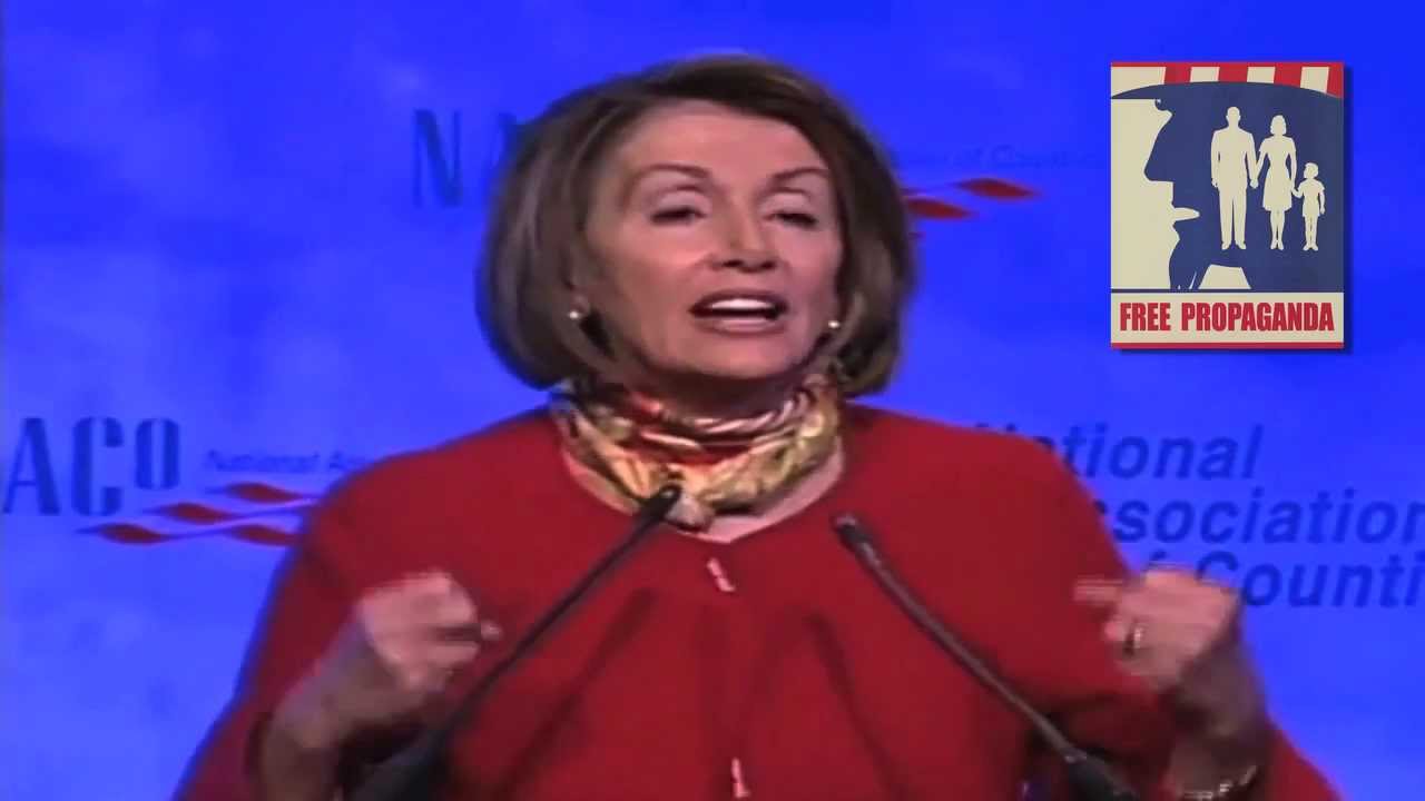 Nancy Pelosi Pass the Bill to find out what's in it