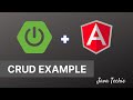 Spring Boot + Angular 8 CRUD Example | Spring Data | Java Techie