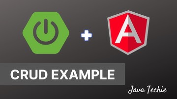 Spring Boot + Angular 8 CRUD Example | Spring Data | Java Techie