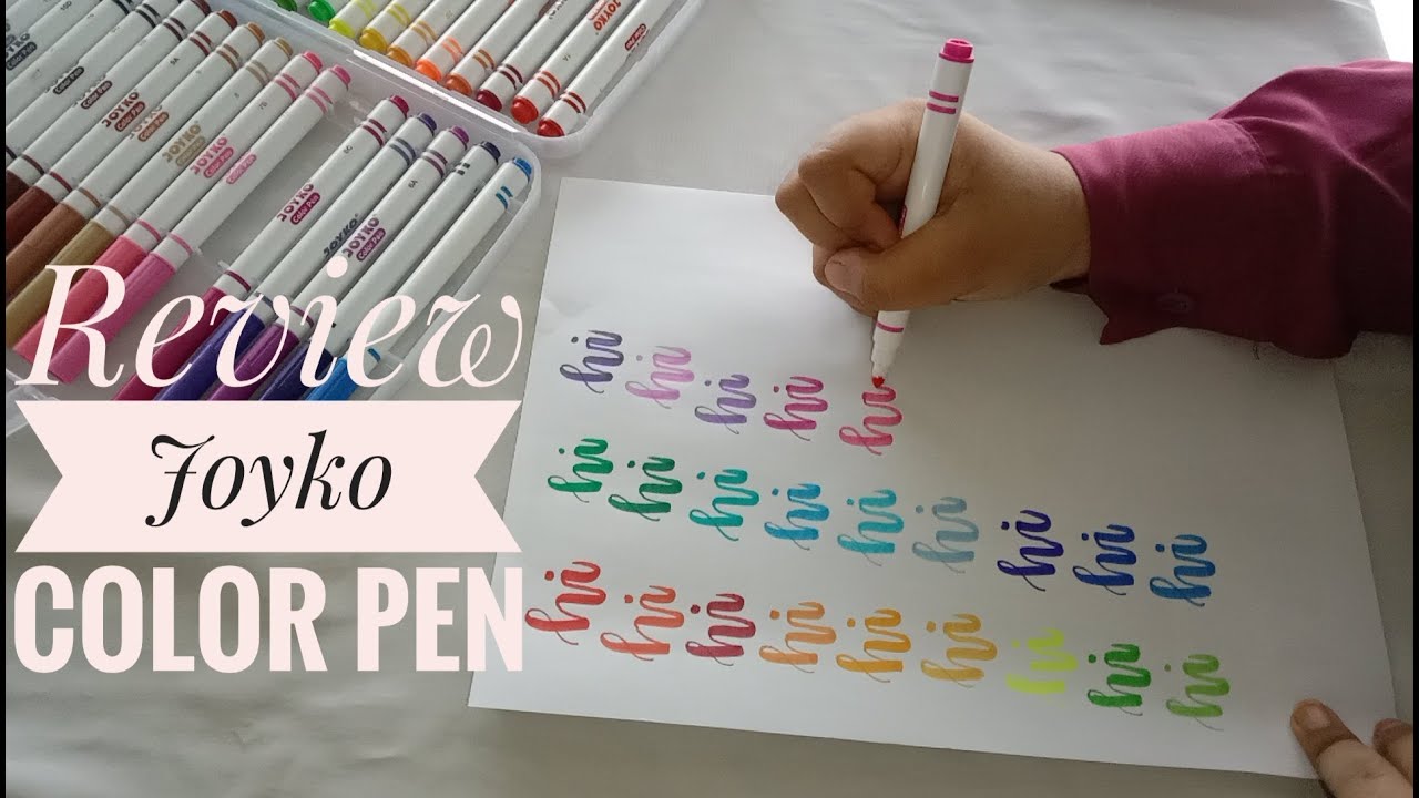 Joyko Color Pen Review 🖍️