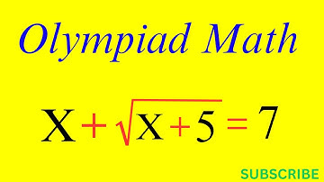 A Nice Math Olympiad Exponential Equation | Square Root Math Problem |
