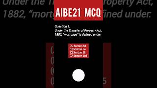 Aibe 21 MCQ Practice, aibe21 Exam mcq practice #aibe21