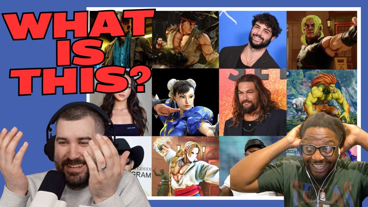 REACTING to the WILDEST Street Fighter Casting Ever