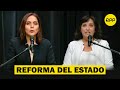 DEBATE EQUIPOS TÉCNICOS | Reforma del Estado: Patricia Juárez y Dina Boluarte