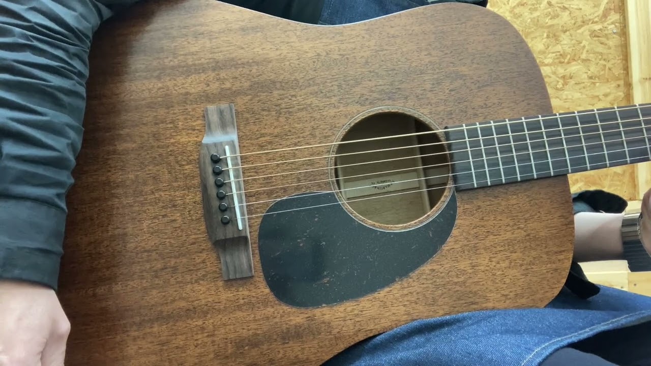 ギター Martin d-15 Martin D-15M #2837087 - YouTube