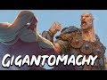 Gigantomachy: The War Between Gods and Giants - Greek Mythology Stories