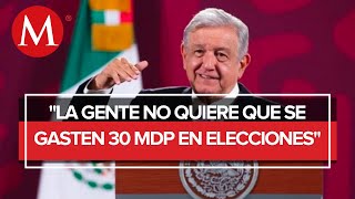 “Parezco simpatizante de fifí”: AMLO corrige sobre asistencia a marcha en defensa del INE