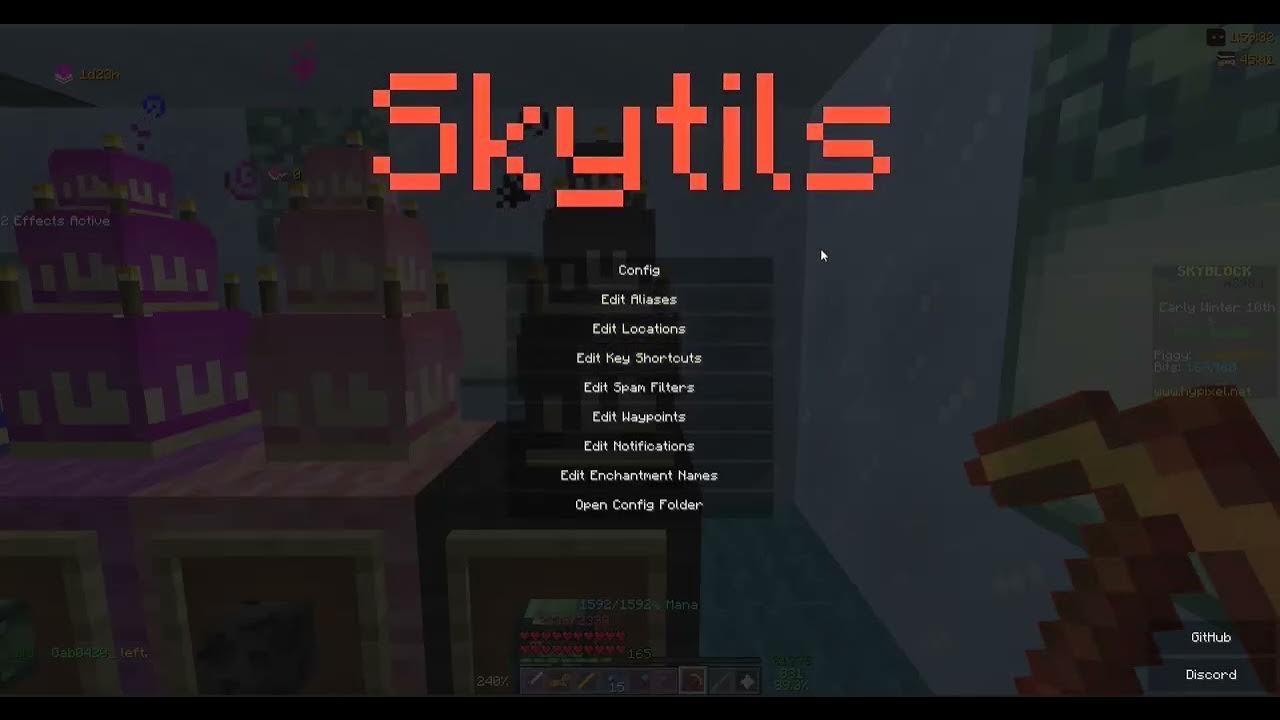 Notification from Skytils = Free Cake Soul? Hypixel Skyblock YouTube