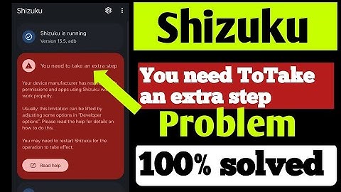 you need to take an extra step shizuku || you need to take an extra step shizuku problem solve 2026
