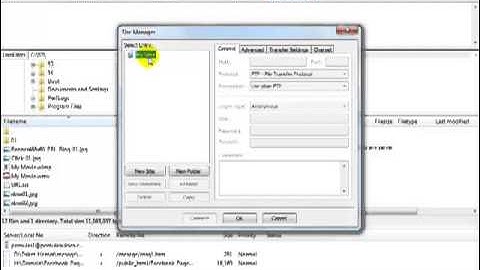 Cara Upload file Menggunakan FileZilla