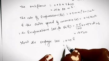 How to calculate Reservoir Depth  #depth #reservoir