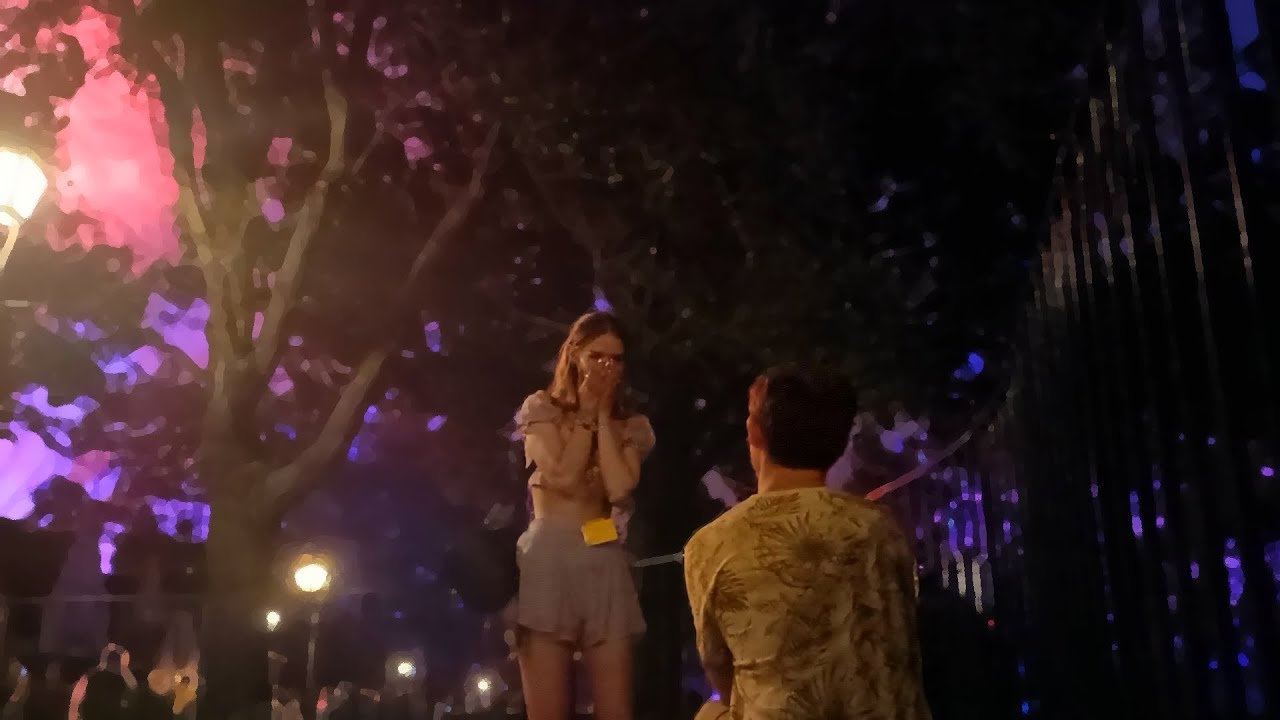 We got engaged | WALT DISNEY WORLD PROPOSAL: video thumbnail