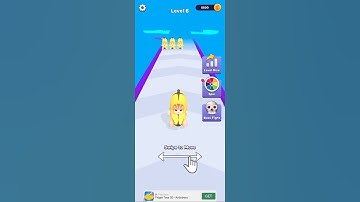 Banana Merge Run, Fight Master Game 3D #mergerun #mergegames