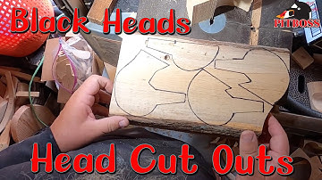 How to Cut Out a Duck Decoy Head on a Bandsaw - Decoy Carving - Pitboss Waterfowl Style