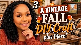 NEW NEW NEW! FALL DIY Crafts #diy #craft #dollartree #wood
