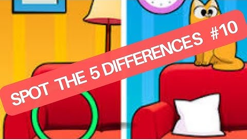 Can You Find All The 5 Differences - Only Genius Find The Differences - Isabel Official #10