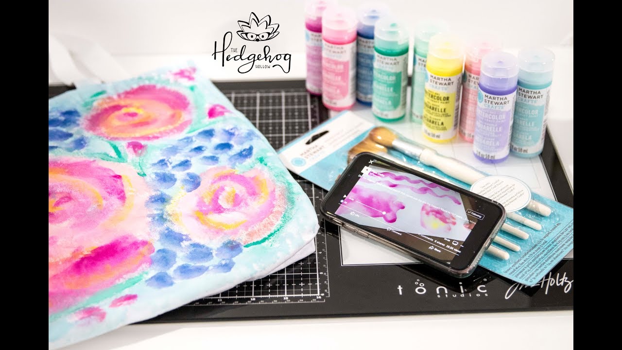 paint with plaid martha stewart watercolor acrylic michaels