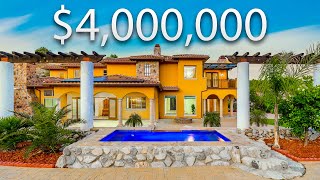Inside A $4,000,000 California ESTATE With A BASKETBALL COURT | Mansion Tour