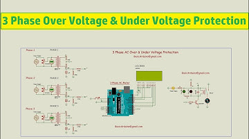 3 Phase Over Voltage & Under Voltage Protection