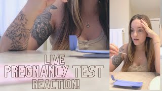 OMG AM I PREGNANT?? Live Pregnancy Test Reaction at 8dpo