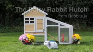 The Daisy Rabbit Hutch - available from www.Rabbits.ie.